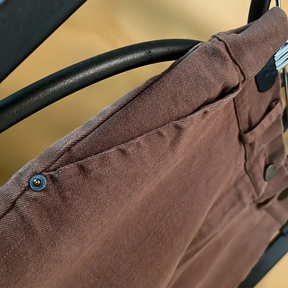 OAK + FORT 4218 Brown Pants - Picture 6 of 13